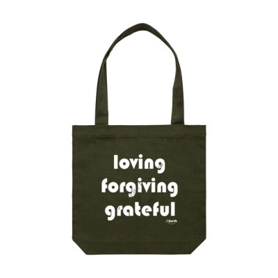 Loving, forgiving & grateful | Tote Thumbnail