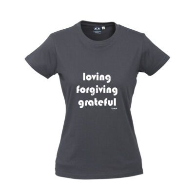 Loving, forgiving & grateful | Positive Quote Thumbnail